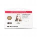 Tarifold Open faced single ID card holders Horizontal Clear [Pack 10] 161162