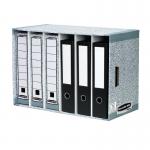 Bankers Box System FastFold Shell File Store Module Grey 580 (W) x 290 (D) x 400 (H) mm 161202