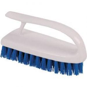 Robert Scott Scrubbing Brush 15 x 6cm White & Blue 161203