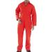 Click Fire Retardant Boilersuit Cotton Size 42 Red Ref CFRBSRE42 *Up to 3 Day Leadtime*
