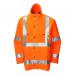 B-Seen Gore-Tex Jacket for Foul Weather Polyester Large Orange Ref GTHV152ORL *Up to 3 Day Leadtime*