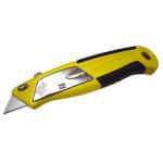 Pacific Handy Cutter Auto Loading Retractable Knife Ergonomic Yellow Ref QBA-375 *Up to 3 Day Leadtime* 161510