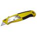 Pacific Handy Cutter Auto Loading Retractable Knife Ergonomic Yellow Ref QBA-375 *Up to 3 Day Leadtime*