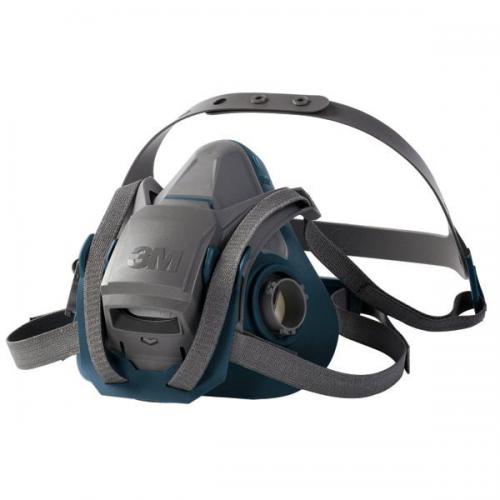 Cheap Stationery Supply of 3M Reusable Half Mask Four Point Adjustment Head Harness Medium Grey 6502QL *Up to 3 Day Leadtime* 161542 Office Statationery