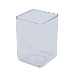 Executive Pen Tidy 1 Compartment Polystyrene Crystal Clear 161908