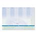 Sigel Desk Pad Calendar Planner 30 Sheets 595x410mm Light Blue Ref HO350