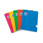 Oxford Soft Touch Stapled A5 Assorted Colours Ref 400090116 [Pack 5] 162089