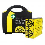 2 Application Body Fluid Clean-up Kit in Small Integral Aura Box 162365