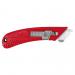 Pacific Handy Cutter Left Handed Spring Back Cutter Self-retracting Red Ref S4SL *Up to 3 Day Leadtime*