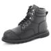 Click Footwear Goodyear Welt Boot TPU Scuff Cap Leather Black 10 Ref GWBMSSCBL10 *Up to 3 Day Leadtime*