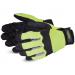 Superior Glove Clutch Gear Hi-Vis Mechanics L Yellow Ref SUMXHV2PBL *Up to 3 Day Leadtime*