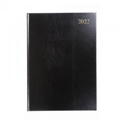 Cheap Stationery Supply of 5 Star 2022 A4 2 Pages Per Day Diary Blk Office Statationery