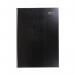5 Star 2022 A4 2 Pages Per Day Diary Blk