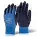 Wonder Grip Water resistant Aqua Glove Medium Blue Ref WG318M [Pack 12] *Up to 3 Day Leadtime*
