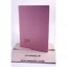 Guildhall Transfer Spring File 420gsm Front Pocket Foolscap Pink Ref 211/6006Z [Pack 25]