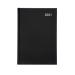 5 Star Office 2021 Diary Day to Page Casebound and Sewn Vinyl Coated Board A5 210x148mm Black