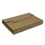 Rigid Corrugated Postal Wrapper Medium 290x230x50mm Manilla Ref RBL10536 [Pack 25] 164411