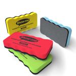 Show-me Magnetic Whiteboard Erasers, Assorted Colours [Pack of 4] 164763