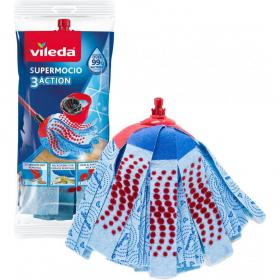 Vileda Supermocio 3 Action XL Mop Replacement Head 164772