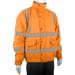 B-Seen Hi-Vis Bomber Jacket Fleece Lined Small Orange Ref CBJFLORS *Up to 3 Day Leadtime*