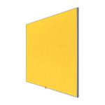 Nobo Impression Pro Widescreen Felt Notice Board 1220x690mm Yellow Ref 1915431 165641