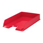 Rexel Choices Letter Tray PP A4 254x350x61mm Red Ref 2115599 165643