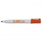 Drywipe Markers Bullet Point 2mm Line Width Orange [Pack 10] 165969