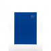 5 Star Office 2024 Diary Day to Page Casebound and Sewn Vinyl Coated Board A4 297x210mm Blue. 165982