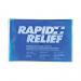 Rapid Relief Reusable Hot/Cold Gel Compress C/W Contour Gel 4in x 6in Ref RA12246 *Up to 3 Day Leadtime*
