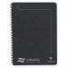 Europa Notebook Sidebound Twin Wire 90gsm Ruled Micro Perforated 120pp A5 Black Ref 4852Z Pack 10 166584