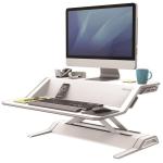 Fellowes Lotus Sit-Stand Workstation Lift Technology White Ref 9901 166587