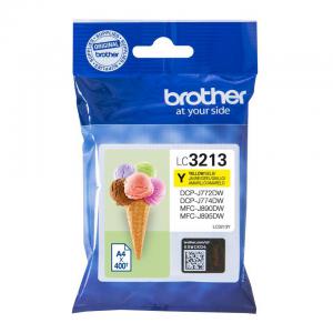 Click to view product details and reviews for Brother Inkjet Cartridge High Yield Page Life 400pp Yellow Ref Lc3213y.