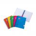 Oxford Soft Touch Wirebound A5 Assorted Colours Ref 400110083 [Pack 5]