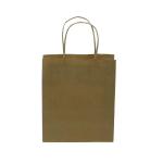 Kraft Paper Carrier Bag Twisted Handles Small 180x215x80mm 90g Natural Brown Ref 12925 [Pack 100] 166876