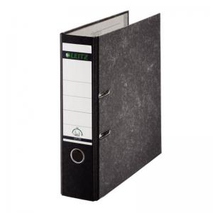 Leitz Standard Lever Arch File 80mm Spine Foolscap Black Ref 10821095