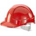 B-Brand Economy Vented Safety Helmet Red Ref BBEVSHRE *Up to 3 Day Leadtime*