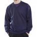 Click Workwear Sweatshirt V-Neck Polycotton 300gsm M Navy Blue Ref CLVPCSNM *Up to 3 Day Leadtime*