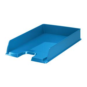 Rexel Choices Letter Tray PP A4 254x350x61mm Blue Ref 2115601 168005