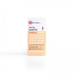 Hey Girls Regular Non-applicator Tampons Pack 16 168359