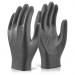 Glovezilla Nitrile Disposable Gripper Glove Black M Ref GZNDG10BLM [Pack 1000] *Up to 3 Day Leadtime*