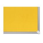 Nobo Impression Pro Widescreen Felt Notice Board 1880x1060mm Yellow Ref 1915433 169115
