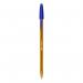 Bic Cristal Original Ballpoint Pen Fine 0.8mm Tip Blue Ref 872730 [Pack 50] 169145