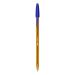 Bic Cristal Original Ballpoint Pen Fine 0.8mm Tip Blue Ref 872730 [Pack 50]