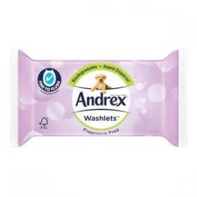 Andrex moist washlets 36s Fragrance free Pack of 169438