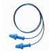 Howard Leight Smartfit Detectable Corded Earplugs Blue Ref SFD-30 [Pack 50] *Up to 3 Day Leadtime*
