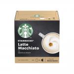 STARBUCKS Latte Macchiato Capsule for Dolce Gusto Machine Ref 12397696 Pack 36 (3x12 Capsule=18 Drinks) 170182
