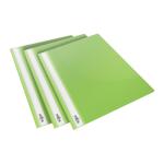Rexel Choices Report Fldr Clear Front Capacity 160 Sheets A4 Green Ref 2115643 [Pack 25] 170247