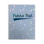 Pukka GLEE Jotta Notepad 200Pg 80gsm Wirebound A4 pls Light Blue Ref 3009GLE [Pack 3] 170267