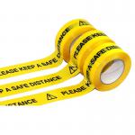 5 Star Facilities Safety Distance Tape 48mm x 66m Roll V048066 170448