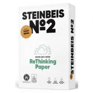 Steinbeis 100 Recycled No.2 Paper A4 80 gsm Off-White 80 CIE 500